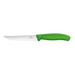 Victorinox Swis Classic Nóż do pizzy, ząbkowany, ostry czubek, zielony 
