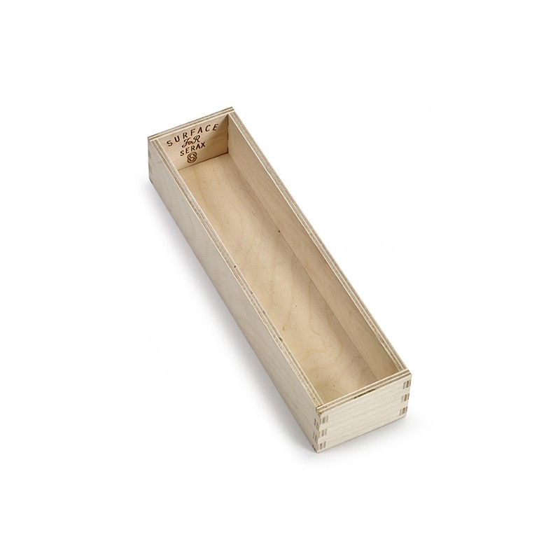SERAX box drewniany na sztućce 24.7x7.2x5cm