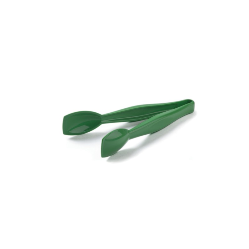 CAMBRO     Szczypce płaskie  z poliwęglanu 24cm zielone (TGG9MD/780)