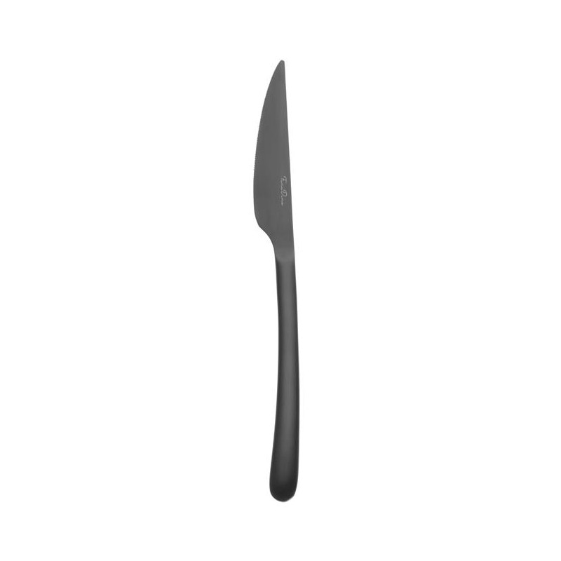 Nóż stołowy Amarone Black -