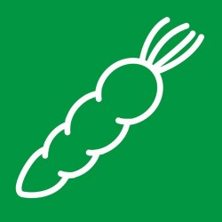 Нож для овощей, универсальный, HACCP, зеленый, L 100 мм