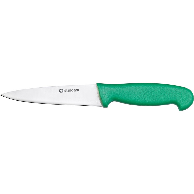 Нож для овощей, HACCP, зеленый, L 105 мм