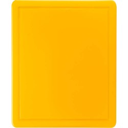 Доска разделочная, желтая, HACCP, 600x400x18 мм
