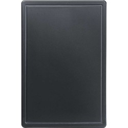 Доска разделочная, черная, 600x400x18 мм