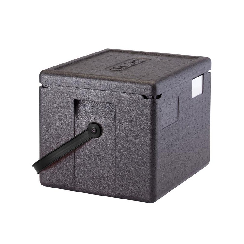 Pojemnik termoizolacyjny CAMBRO Cam GoBox® z czarnym paskiem, GN 1/2 22,3 l