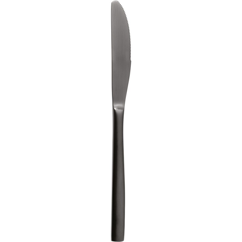 Nóż stołowy, czarny, BCN, L 221 mm - 353181