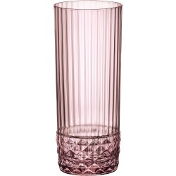 Szklanka wysoka, lilac rose, America' 20 s, V 400 ml - 400427