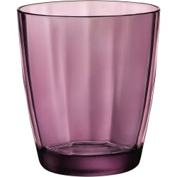 Szklanka do napojów, rock purple, Pulsar, V 390 ml - 400444