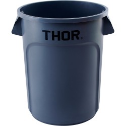Pojemnik uniwersalny na odpadki, Thor, szary, V 120 l - 068128