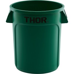 Pojemnik uniwersalny na odpadki, Thor, zielony, V 75 l - 068753
