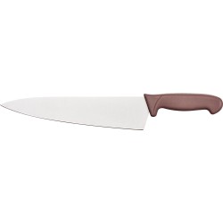 Nóż kucharski, HACCP, brązowy, L 260 mm - 283263