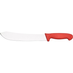 Nóż masarski, HACCP,czerwony, L 250 mm - 284251