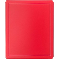 Deska do krojenia, czerwona, HACCP, GN 1/2 - 341321