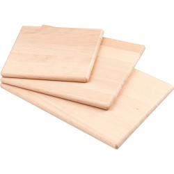 Deska drewniana, gładka, 500x300 mm - 342500