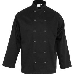 Bluza kucharska, unisex, CHEF, czarna, rozmiar M - 634063