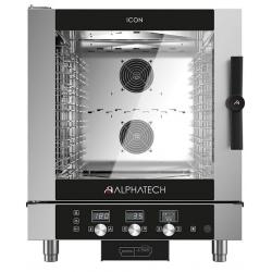 Piec konwekcyjno-parowy ICET071E | automatyczny system myjący | 7x GN 1/1 | 7x 600x400 | Alphatech by Lainox  | sterowanie elek