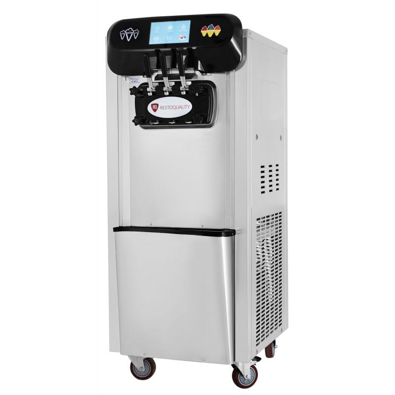 Maszyna do lodów włoskich | automat do lodów soft | 2 smaki + mix | nocne chłodzenie | pompa napowietrzająca | wolnostojąc