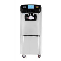 Maszyna do lodów włoskich | automat do lodów soft | 2 smaki + mix | nocne chłodzenie | pompa napowietrzająca | wolnostojąc