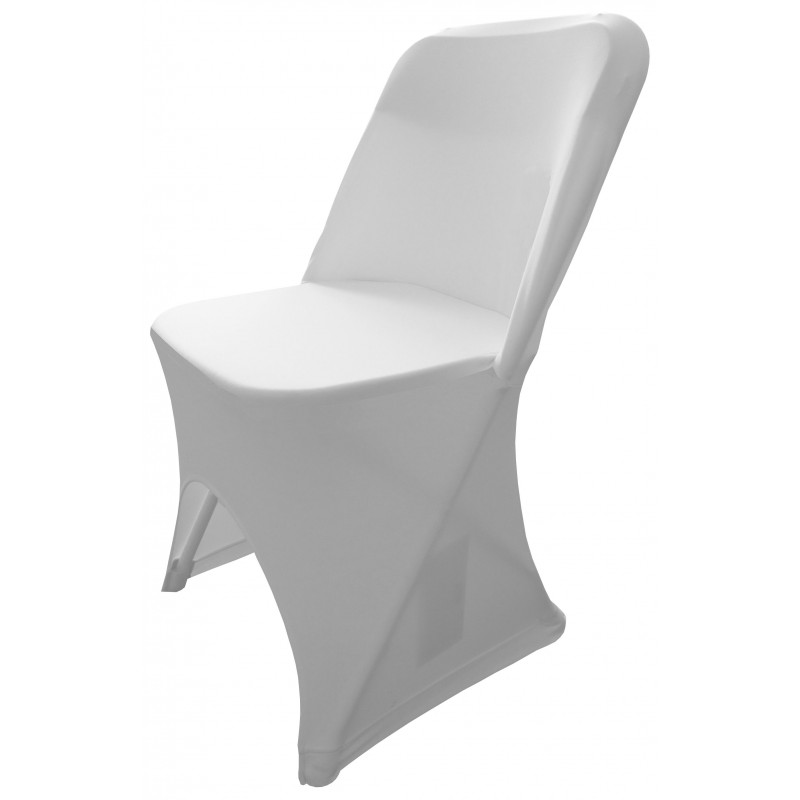 Krzesło cateringowe z białym pokrowcem