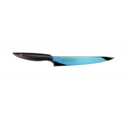 Nóż wąski kuty Titanium dł. 20 cm, niebieski