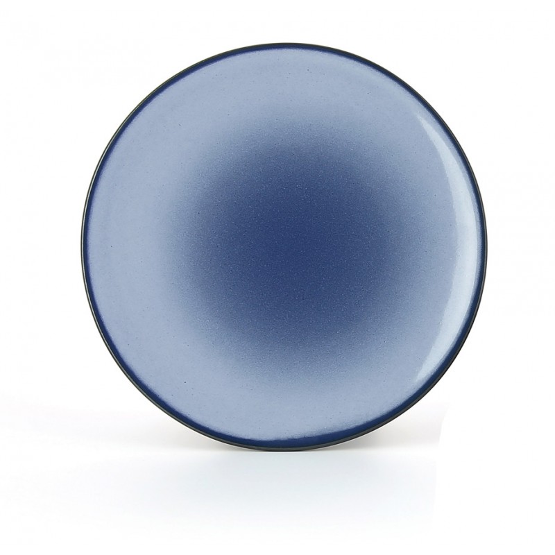 EQUINOXE Talerz płaski 16 cm, niebieski