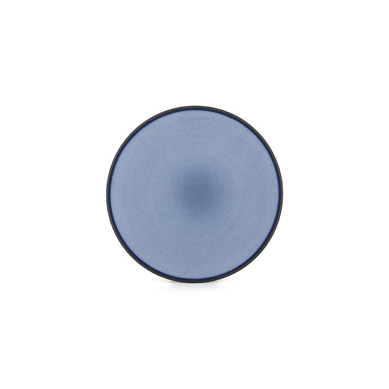 Equinoxe talerz płaski 21 cm niebieski