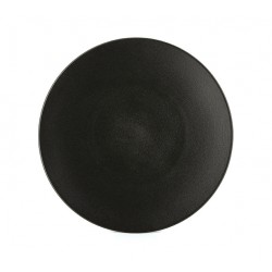 EQUINOXE talerz płaski 28 cm czarny