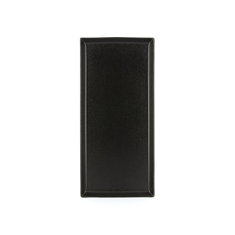 EQUINOXE Talerz prostokatny 32,5x15 cm, czarny