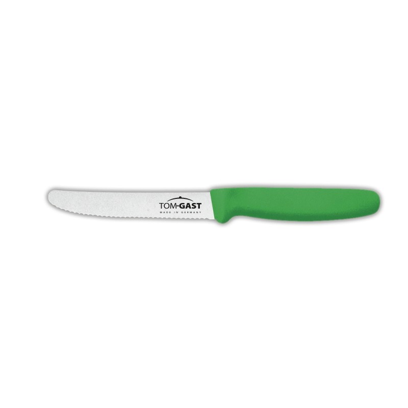 Nóż uniwersalny dł. 11 cm zielony