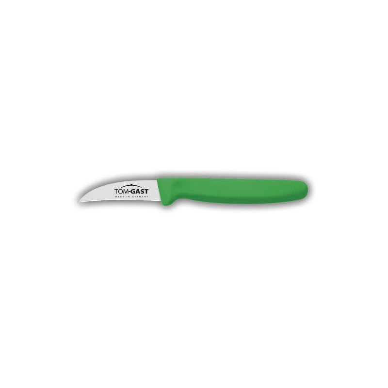 Nóż do oczkowania dł. 6 cm zielony 