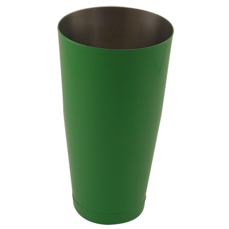 Shaker bostoński - obciążony 0,8l ciemny zielony