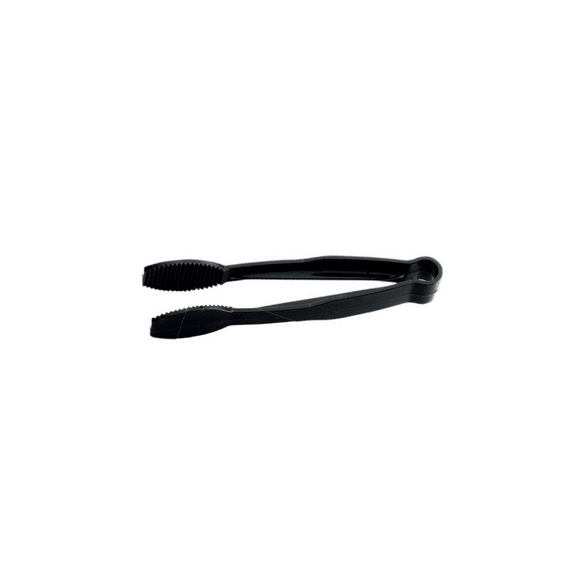 CAMBRO Szczypce płaskie z poliwęglanu 15cm czarne