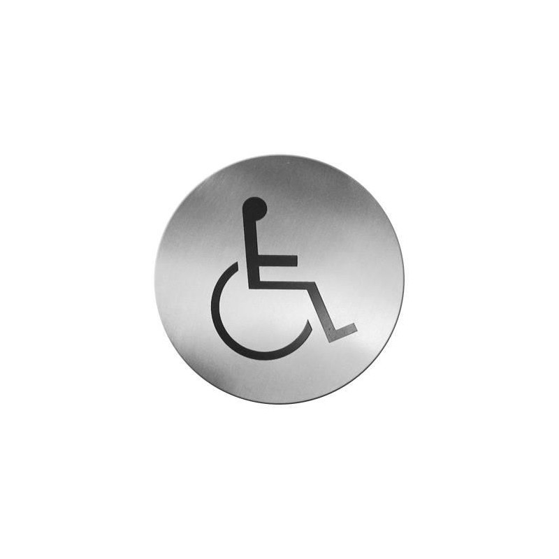 Tabliczka informacyjna samoprzylepna - miejsce przystosowane dla niepełnosprawnych 